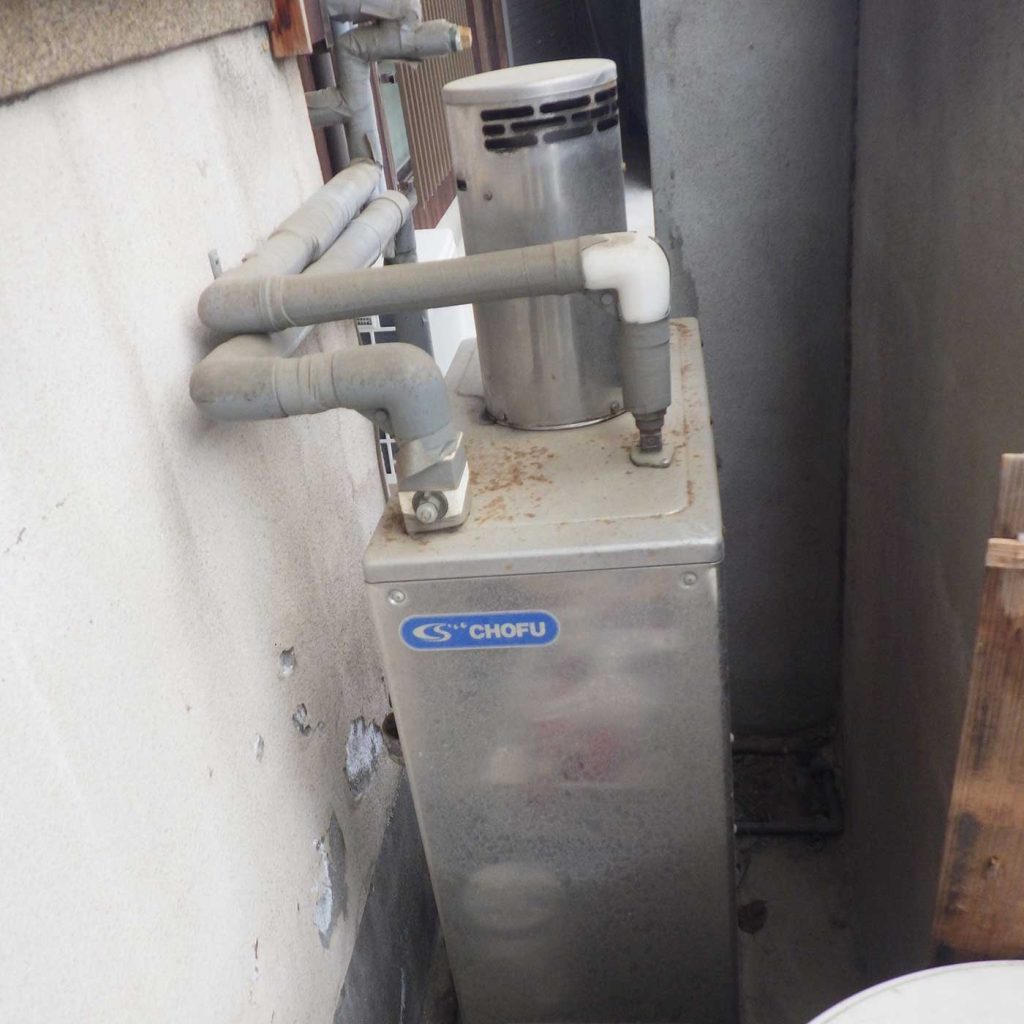 エコキュート施工前